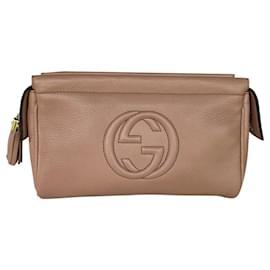 Gucci-Purses, wallets, cases-Light brown