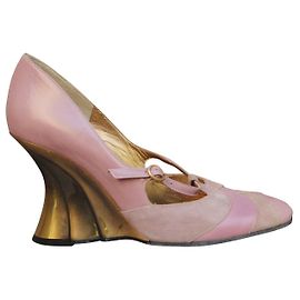 Charles Jourdan p pumps 37 Pink Golden