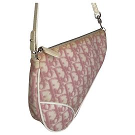 Christian Dior Borsa da sella Dior Mini Trotter Rosa