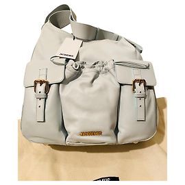 Bolsa Jacquemus de couro bege Bege