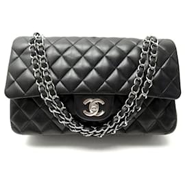Chanel-CHANEL CLASSIC TIMELESS MEDIUM SHOULDER BAG IN QUILTED LEATHER-Black