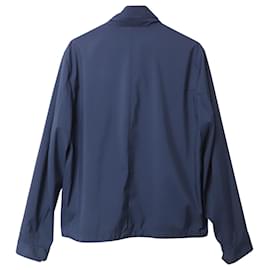 Loro Piana-Loro Piana Sailing Jacket in Blue Polyester-Blue