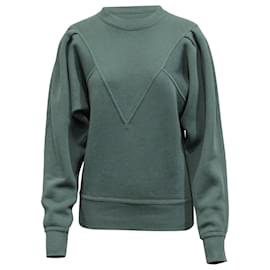 Isabel Marant Etoile-Isabel Marant Étoile Sweat Tadelia en Coton Bleu-Bleu