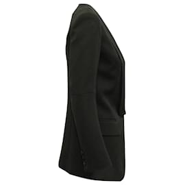Pierre Balmain-Pierre Balmain Shawl Collar Blazer in Black Wool-Black