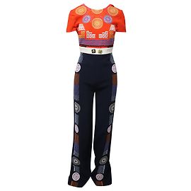 Combinaison Brodée Peter Pilotto en Polyamide Multicolore Autre Imprimé python