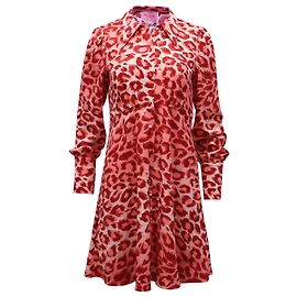 Kate Spade Panthera Kleid aus Polyester-Viskose mit Animal-Print Andere