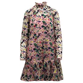 Erdem Cosima Besticktes Kleid aus rosa Seide Andere