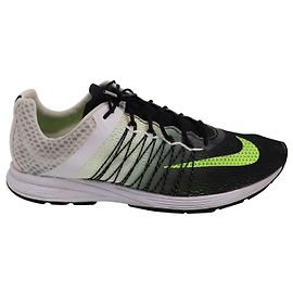 Nike Air Zoom Streak 5 in Schwarz/Neon-Polyester Schwarz