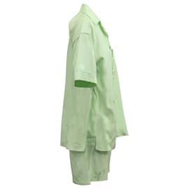 Alexander Wang-Haut et short de pyjama Alexander Wang Jacquard en viscose vert menthe-Autre,Vert