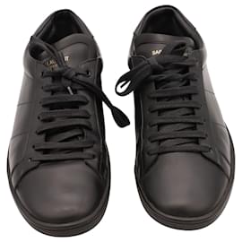 Saint Laurent-Saint Laurent Signature Court Classic SL/01 in black leather-Black