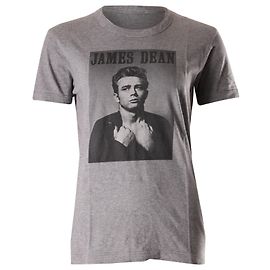 Camiseta Dolce & Gabbana James Dean manga curta em algodão cinza Cinza