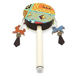 Hermès Petit H Ocean Drum Multicolor Madera Multicolor
