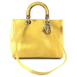 Dior-Dior-Taschen-Gelb