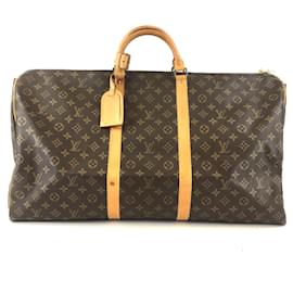 Louis Vuitton-Louis Vuitton Keepall 60 Sacs-Marron