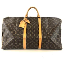 Louis Vuitton-Louis Vuitton Keepall 60 Sacs-Marron
