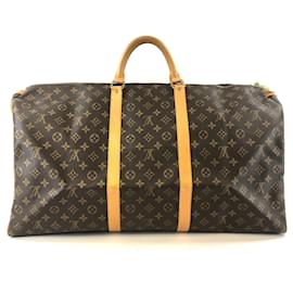 Louis Vuitton-Louis Vuitton Keepall 60 Sacs-Marron