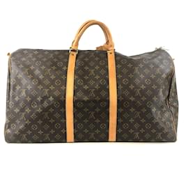 Louis Vuitton-Louis Vuitton Keepall 60 Sacs-Marron