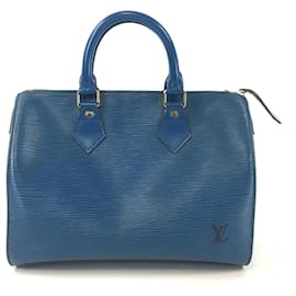 Louis Vuitton-Louis Vuitton Speedy 40 Sacs-Bleu