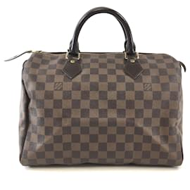Louis Vuitton-Louis Vuitton Speedy 25 Sacs Bandoulière-Marron