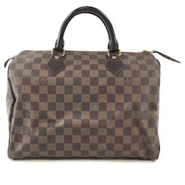 Louis Vuitton-Louis Vuitton Speedy 25 Sacs Bandoulière-Marron