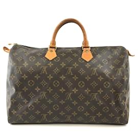 Louis Vuitton-Louis Vuitton Speedy 35 Sacs-Marron