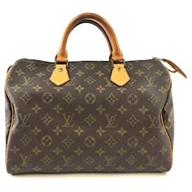 Louis Vuitton-Louis Vuitton Speedy 30 Sacs-Marron
