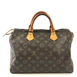 Louis Vuitton-Louis Vuitton Speedy 30 Sacs-Marron