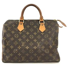 Louis Vuitton-Louis Vuitton Speedy 35 Sacs-Marron