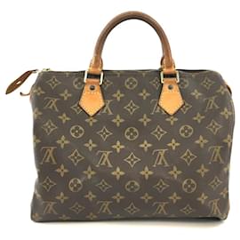 Louis Vuitton-Louis Vuitton Speedy 35 Sacs-Marron