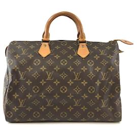 Louis Vuitton-Louis Vuitton Speedy 35 Sacs-Marron