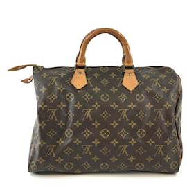 Louis Vuitton-Louis Vuitton Speedy 35 Sacs-Marron