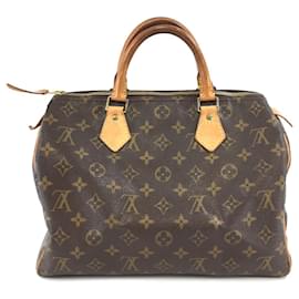 Louis Vuitton-Louis Vuitton Speedy 35 Sacs-Marron