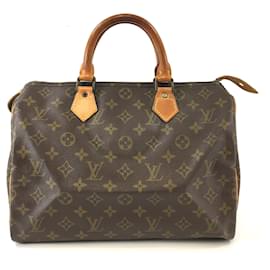 Louis Vuitton-Louis Vuitton Speedy 30 Sacs-Marron