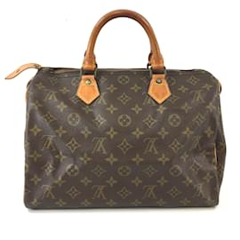 Louis Vuitton-Louis Vuitton Speedy 30 Sacs-Marron
