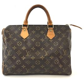 Louis Vuitton-Louis Vuitton Speedy 30 Sacs-Marron