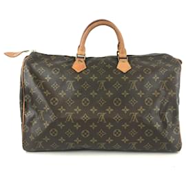 Louis Vuitton-Louis Vuitton Speedy 40 Sacs-Marron