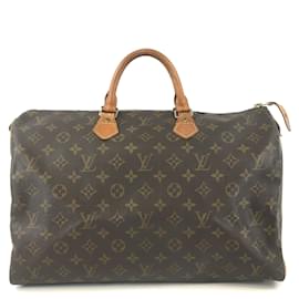 Louis Vuitton-Louis Vuitton Speedy 40 Sacs-Marron