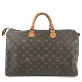Louis Vuitton-Louis Vuitton Speedy 40 Sacs-Marron