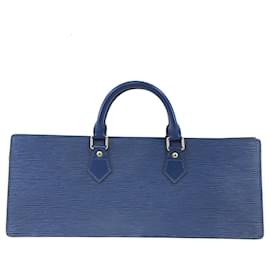 Louis Vuitton-Sacs Louis Vuitton Sac Triangle-Bleu