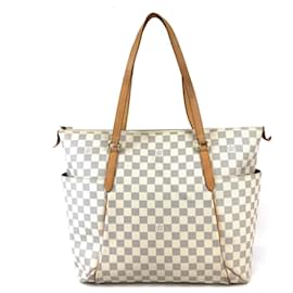 Louis Vuitton-Sacs Louis Vuitton Totally MM-Blanc