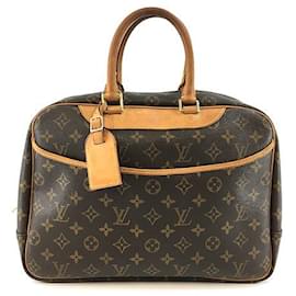 Louis Vuitton-Sacs Louis Vuitton Deauville-Marron