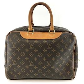 Louis Vuitton-Sacs Louis Vuitton Deauville-Marron