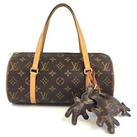 Louis Vuitton-LOUIS VUITTON ALIZÉ 2 Pochettes Sacs-Marron