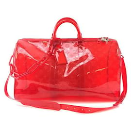 Louis Vuitton-Louis Vuitton Keepall 45 Bags-Red