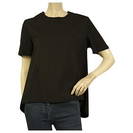 Camiseta Neil Barrett preta com modelagem larga na parte de trás estilo top tamanho S Preto