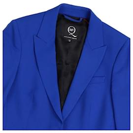 Alexander Mcqueen-Alexander McQUEEN tailored jacket 2way long sleeve wool-Blue