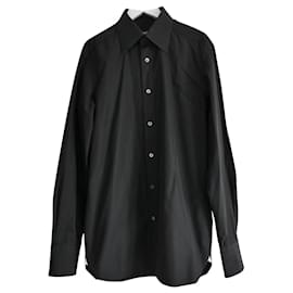 Tom Ford-Tom Ford Black Cotton Shirt-Black