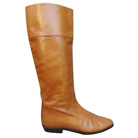 Vintage Gucci Stiefel Größe 38,5 Hellbraun