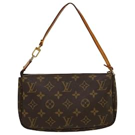 Louis Vuitton-LOUIS VUITTON Monogram Pochette Accessoires Pouch M95804 LV Auth uy051-Other