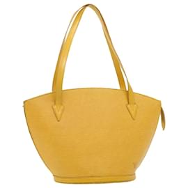 Louis Vuitton-LOUIS VUITTON Epi Saint Jacques Shopping Shoulder Bag Yellow M52269 Auth bs1598-Yellow